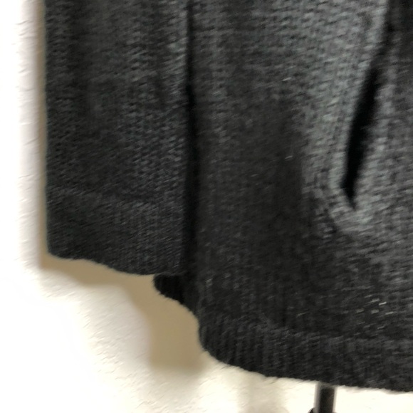 Wooden Ships black front pocket mohair wool blend tunic sweater size M/L - Picture 4 of 13